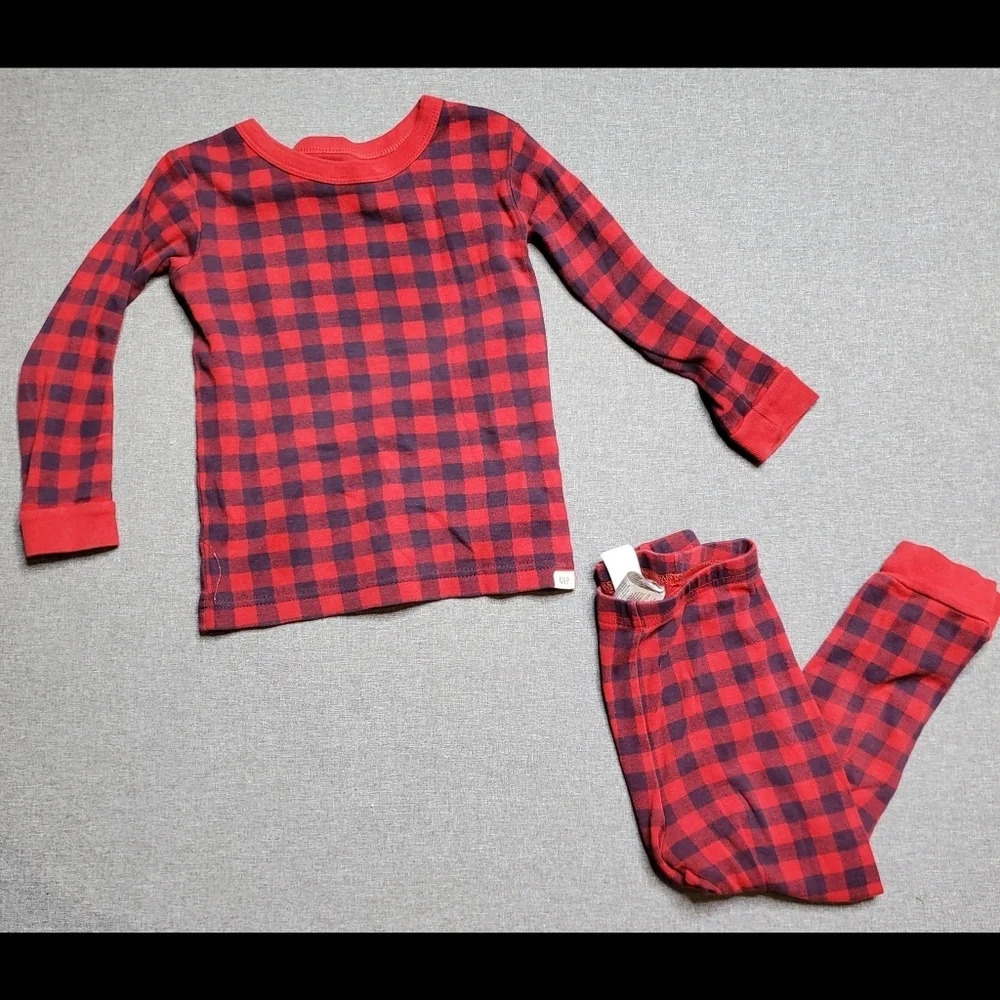 Baby Gap Plaid Pajama Set